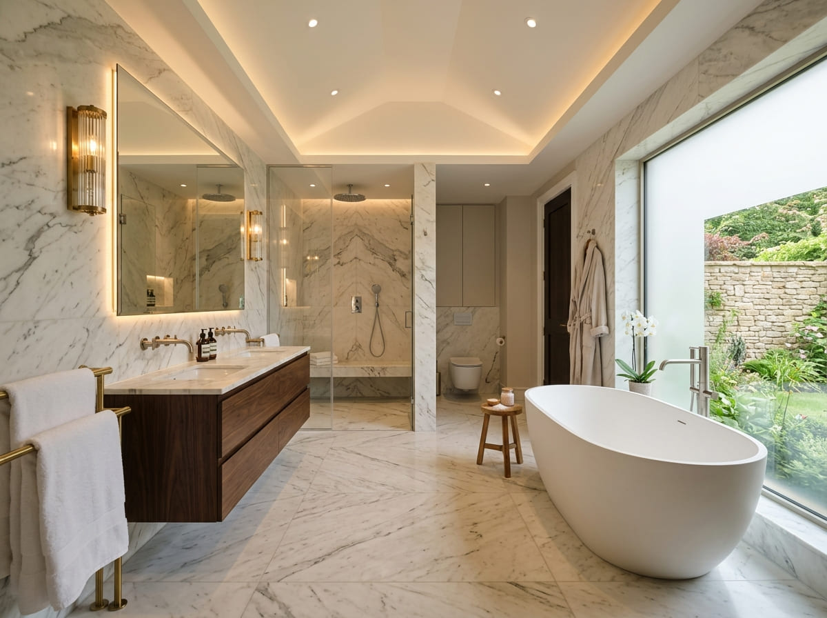 Custom Bathroom Renovation in Roanoke