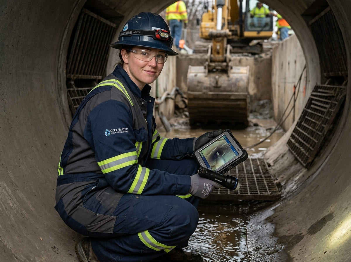 Sewer Line Inspection & Replacement in Roanoke